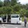 unser bequemer Minibus (leider kann man Fenster nicht öffnen)