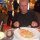 beim Abendessen
