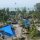 Blick von unserem Zimmer-Balkon im 'Golden Sands'-Shangr-La - Hotel