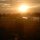 Sonnenuntergang überdem Fluss bei unserem Hotel