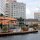 Fluss-Landschaft beim Hotel