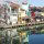 bunte Häuser am Melaka-River