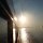 Sonnenaufgang im Osten an unserem Heck