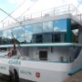 unser Schiff 'MS Asara' liegt schon am Quai