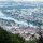 Blick vom Königstuhl über Heidelberg am Neckar