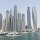Dubai Media City von der Marina aus gesehen