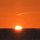 die Sonne verschwindet im Meer