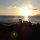 es wird Nacht im Hotel Sunset Beach