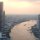 abendliches Bangkok am 'Chao Phraya'-Fluss
