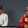 Quali-Sieger Hamilton in der Pressekonferenz mit Vettel auf Rang 3
