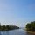 Flussmündung ins Meer