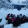 gemütliche Runde im Schnee