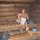 ich geniesse die alte finnische Sauna