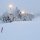 beleuchtete Skipiste