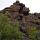 bizarre Felsformen im Lavafeld Dimmuborgir