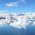 Gletscherlagune Jökulsarlon, wo der Breidamerkurjökull-Gletscher Eisberge kalbt