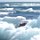 Eisberge im Meer beim Fluss Jökulsarlon
