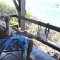 Cayo las Brujas <br />auf dem Balkon von unserem Hotel-Bungalow