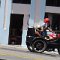 Havanna <br />Oldtimer-Seitenwagenmotorrad in den Strassen von Vedado