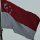 Flagge von Singapur