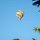 um 17:00h im Hotel in 'Vang Vieng' angekommen (Heisluftballon über dem Hotel)