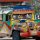 Jeepney an der Tankstelle