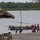 unser Ausflugsboot am Strand