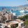 Blick vom Berg herab auf Malaga