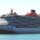 vorbei an einem leeren Kreuzfahrt-Schiff am äusseren Pier