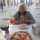 wir teilen uns wieder eine Pizza