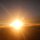 Nachmitternachts-Flug in den Sonnenaufgang