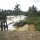 Fluss aus den Bergen ins Meer