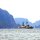 Marine-Schiff auf unserem Weg von Lagen Island nach El Nido