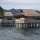 unsere Wasser-Bungalows von der Landseite aus