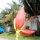 Bananen-Knospe an Nebenstrasse