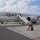 unser Flieger auf dem Kilimanjaro-Airport