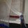 auch das Bett in unserem Salon ist zum Schlafen bereit gemacht worden