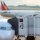 unser Flieger steht am Dock auf dem Manila-Flughafen