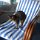 Katze auf unserem Balkon