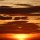 die Sonne versinkt im Meer