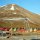 Longyearbyen um 2 Uhr in der Polar-Nacht