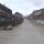 die Hauptstrasse von Longyearbyn am Sonntag