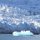 rauhe Gletscher-Landschaft