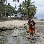 Strandspaziergang bei Ebbe<br />					
