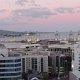 es wird Abend in Auckland