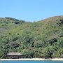 wir nähern uns dem Strand vom Hotel Botaira Beach Resort<br />					