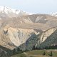 Fahrt über die Berge der Kaikoura-Ranche