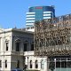 im Regierungsviertel von Wellington findet man alt und modern