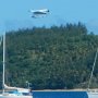 mit dem Wasserflugzeug kann man auch auf die Inseln gelangen