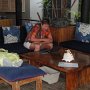 in der Hotel-Lobby hat man WIFI-Internet-Empfang <br />					